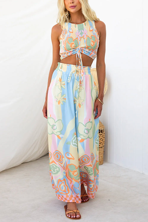Floral Print Maxi Dresses