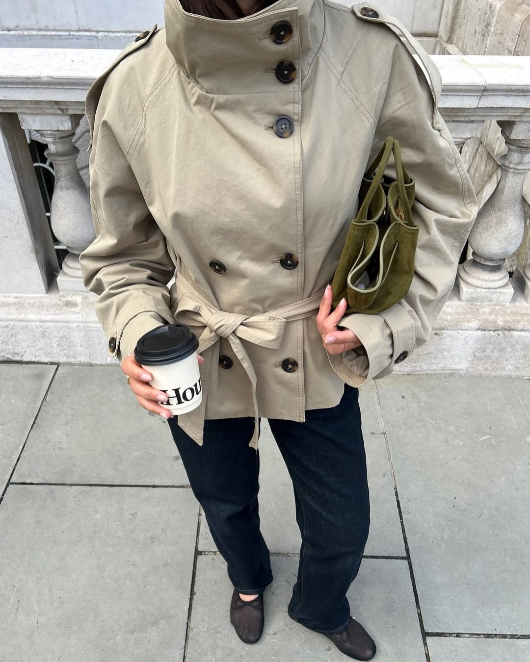 YAYA | Short Trench Coat