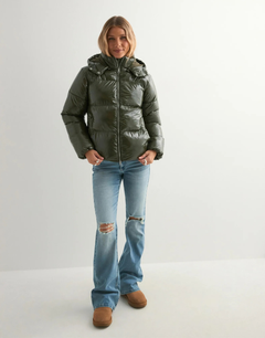 YAYA | Shiny Puffer Jacket
