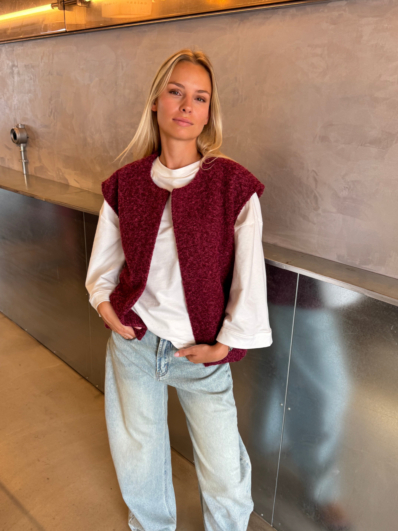 YAYA | Bouclé Vest