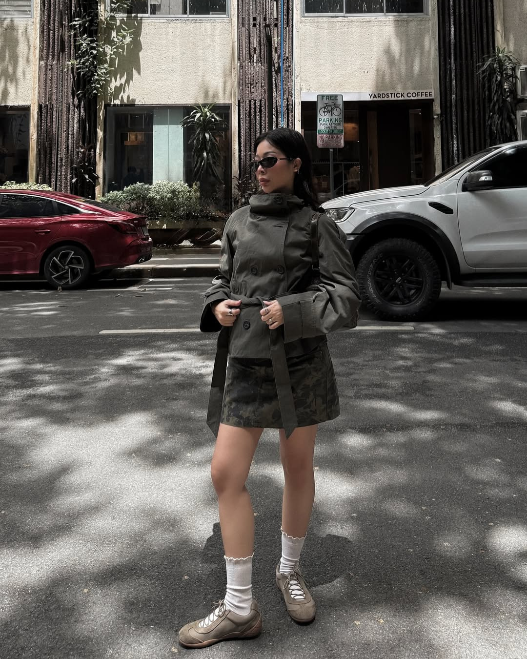 YAYA | Short Trench Coat