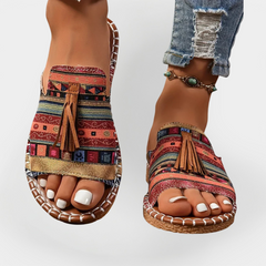 Handmade Impressive Sandals with Fringes