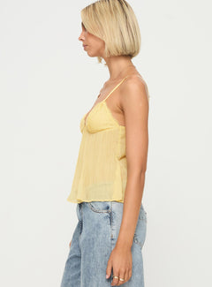 YAYA | Lace Pleated Top