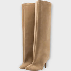 Mela Suede Knee-High Boots