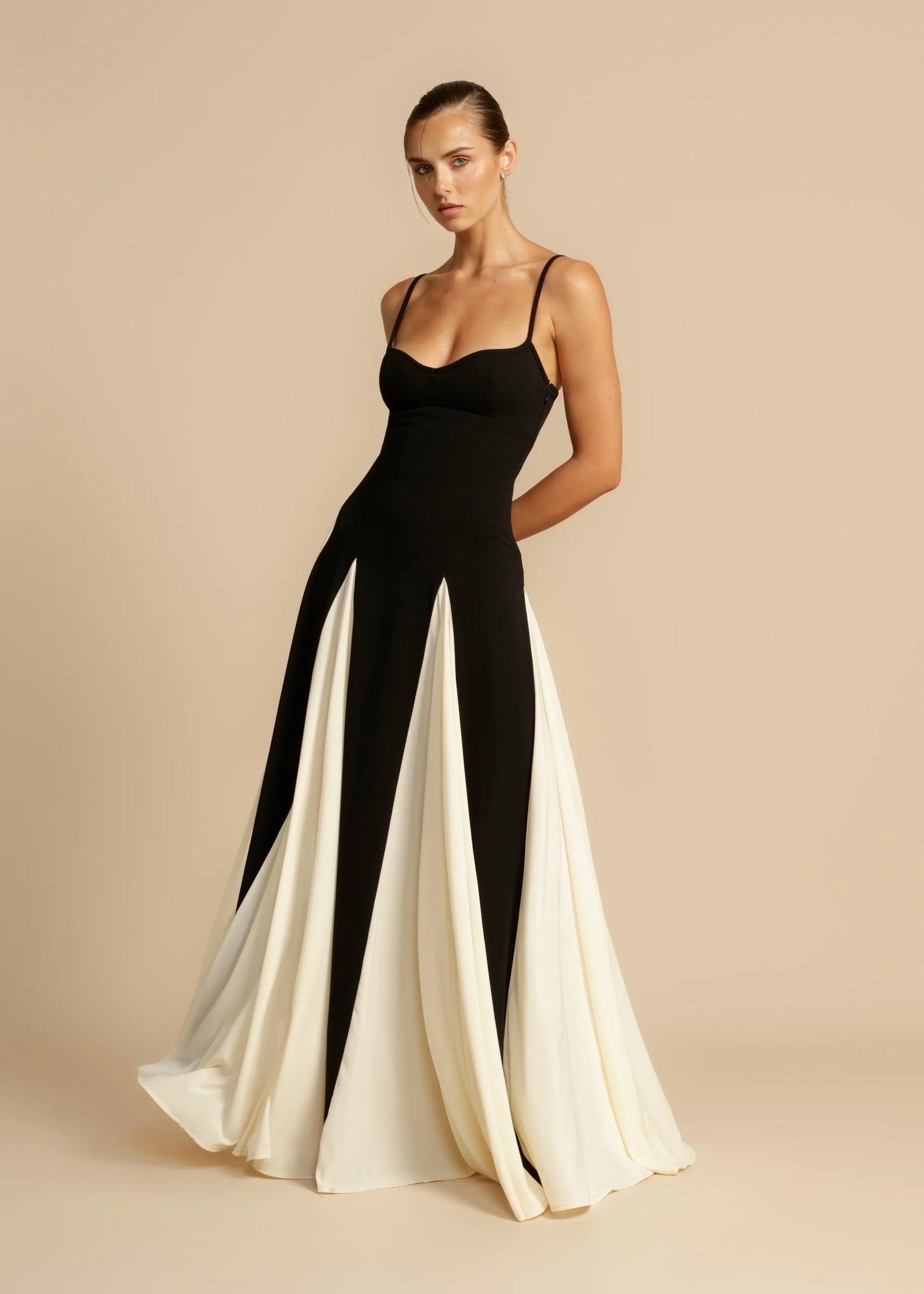 YAYA | Black Tie Maxi Dress