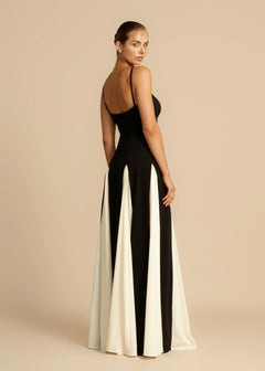 YAYA | Black Tie Maxi Dress