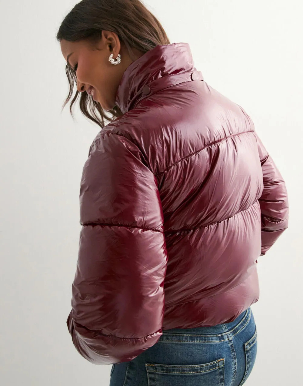 YAYA | Shiny Puffer Jacket