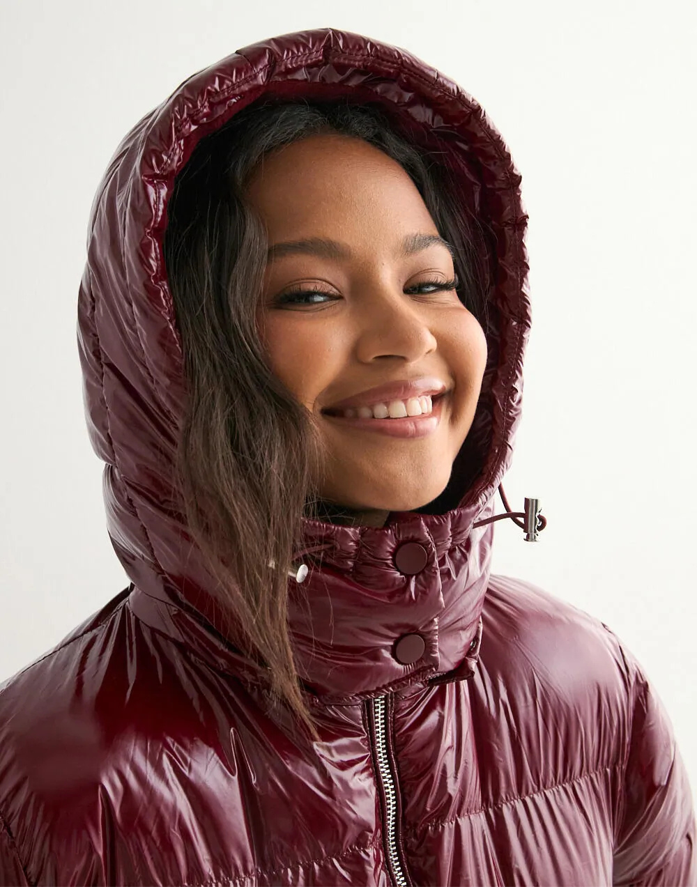 YAYA | Shiny Puffer Jacket