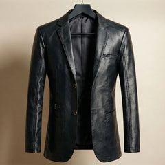 Riccardo — Leather Blazer