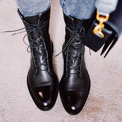 Sofia™ Vintage Look Heel Boots