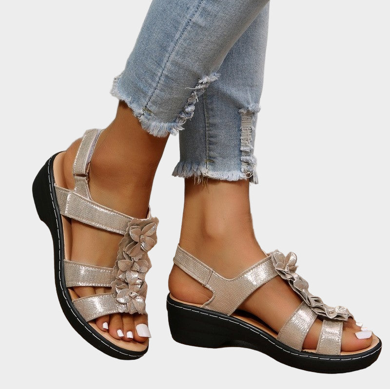 Orthopedic Floral Sandals
