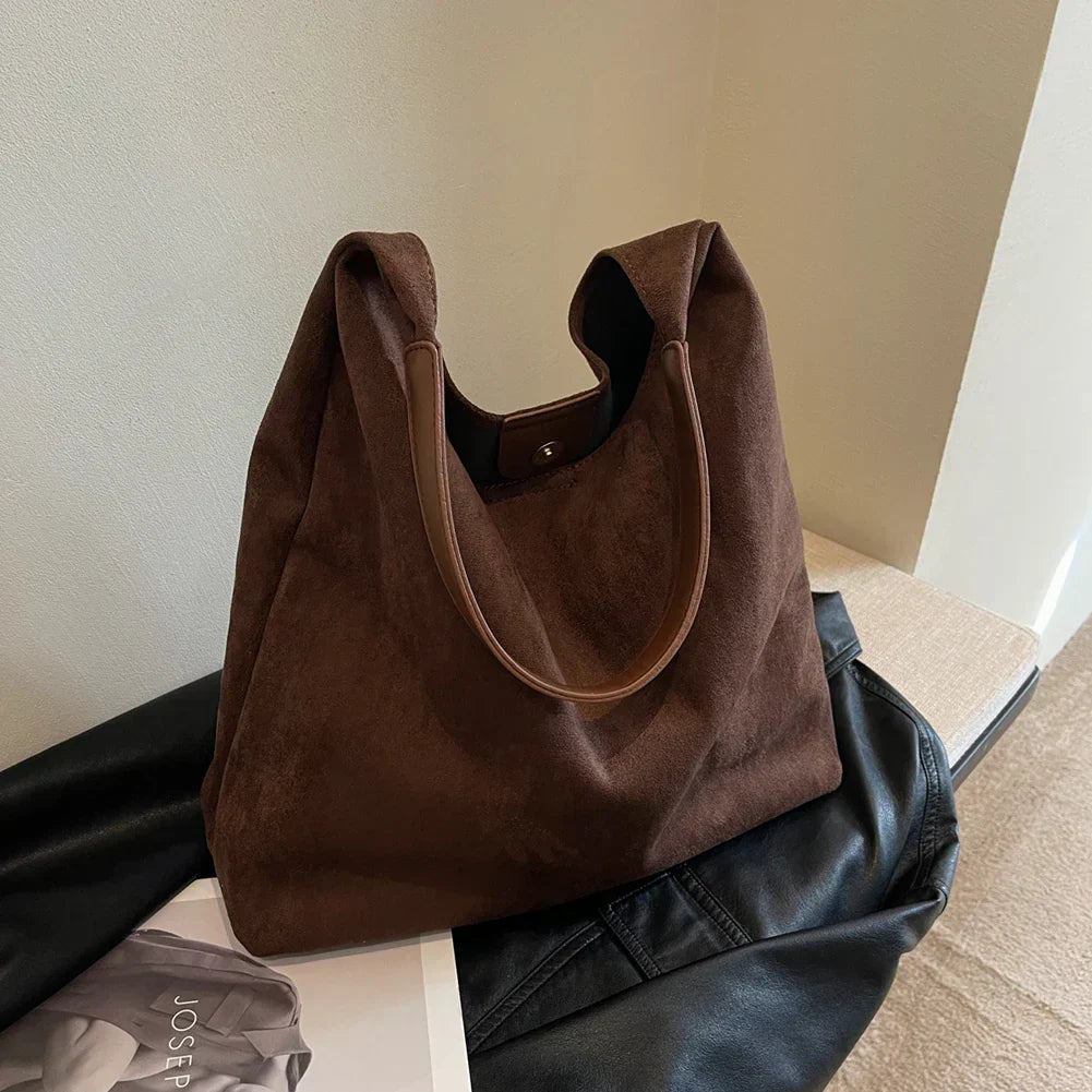 YAYA | Suede Tote Bag