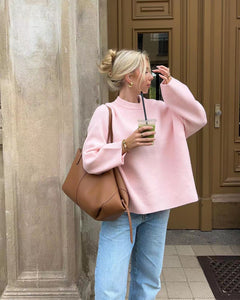 YAYA | Pink Cozy Sweater