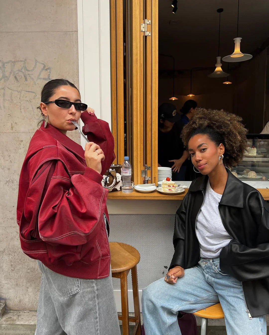 YAYA | Oversized Contrast Jacket