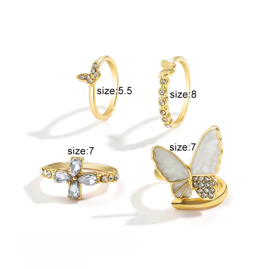 YAYA | Flutter Ring Set