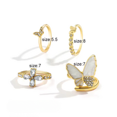 YAYA | Flutter Ring Set